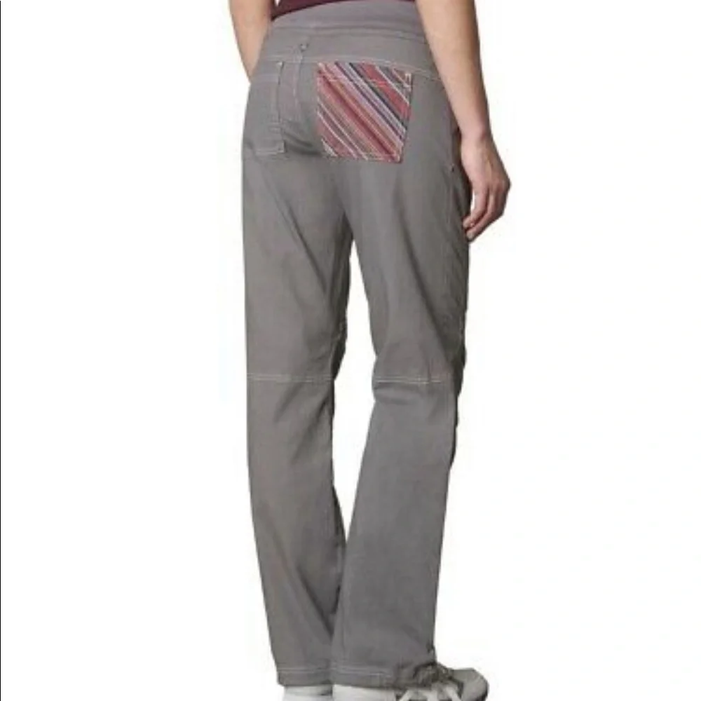 GUC Prana grey organic cotton pants size large - Picture 2 of 10